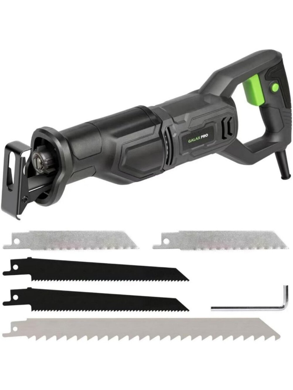 GALAX PRO 120V Reciprocating Saw, 6.0 Amp Corded Electric with 2800RPM
